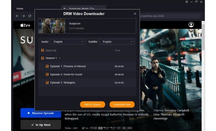 ダウンロードしたいビデオを見つけます。